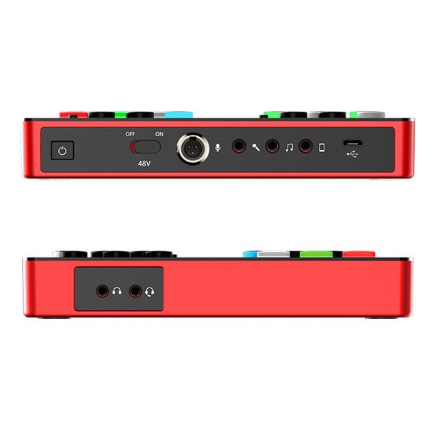 Sound card SC M1 hỗ trợ karaoke và livestream cho cách dòng mic thu âm từ 5V và 48V Sound card TAKSTAR SC M1