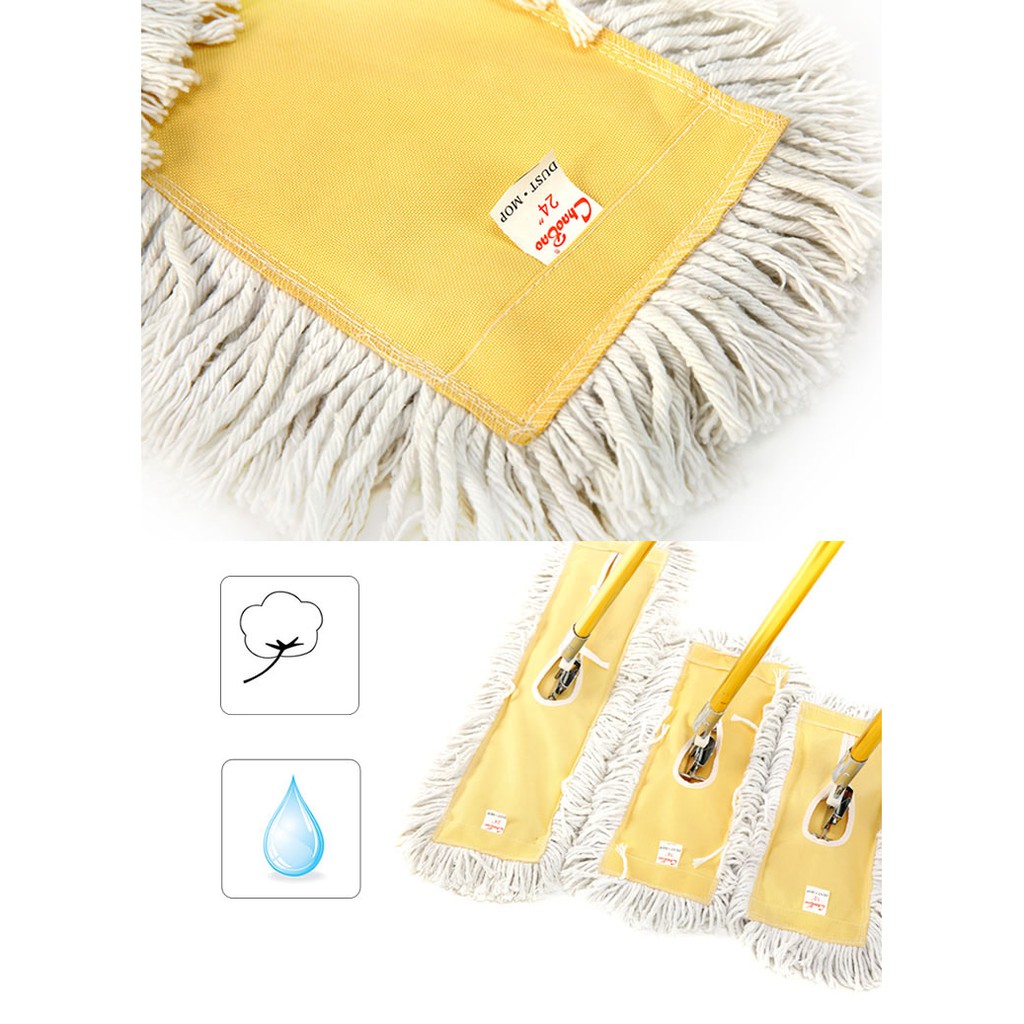 Cây lau sàn công nghiệp 60cm-90cm, Hàng nhập khẩu, dùng trong vệ sinh công nghiệp