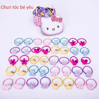 CHUN BUỘC TÓC KITTY SIÊU DỄ THƯƠNG CHO BÉ