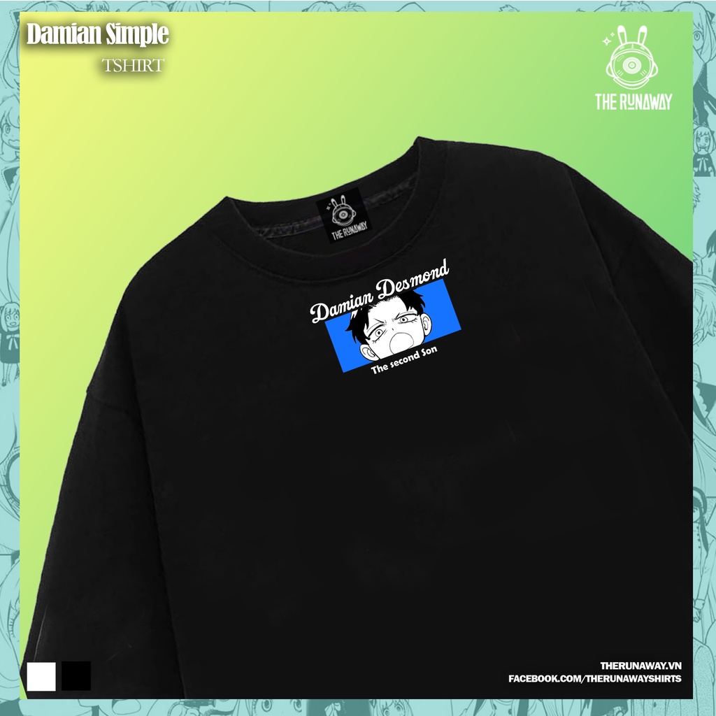 Áo phông Spy x Family: Damian Desmond Simple Nam / Nữ by The Runaway