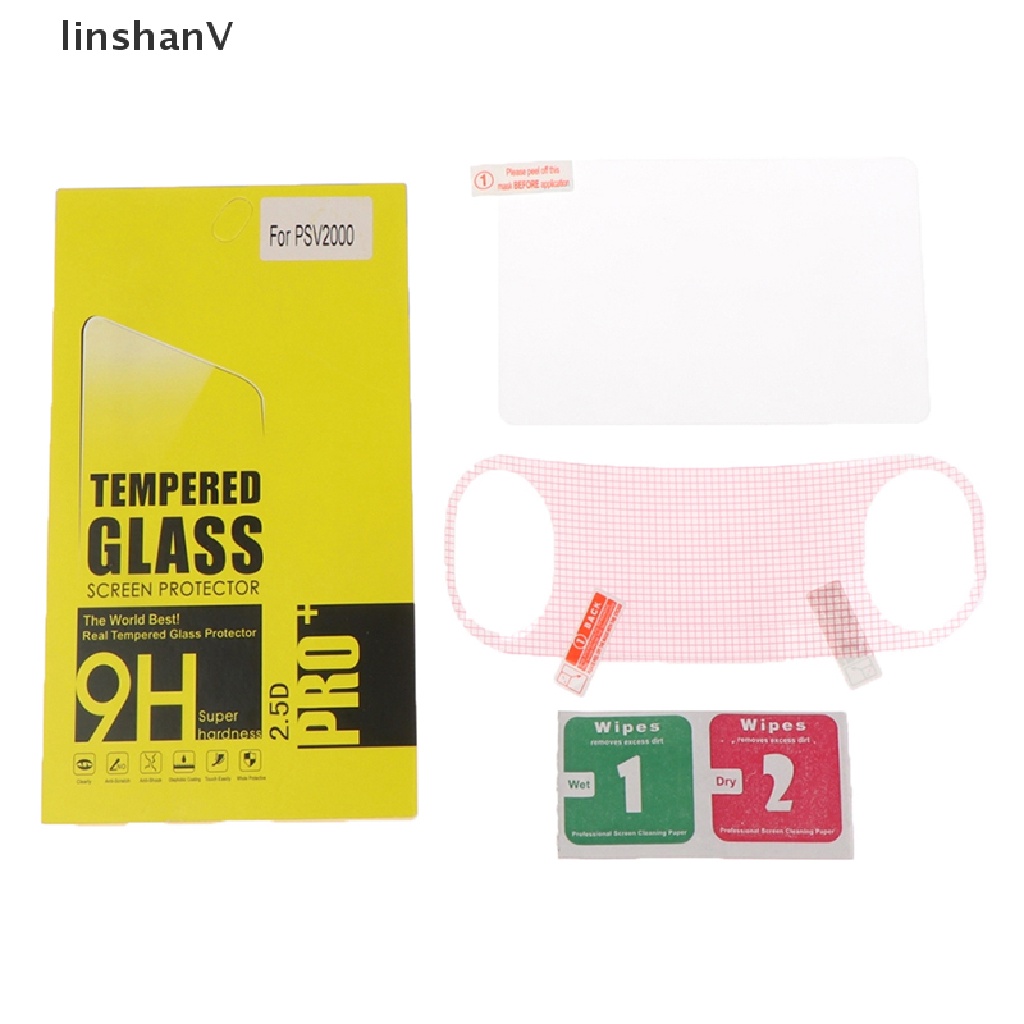 Kính cường lực bảo vệ trước và sau cho PS Vita 2000