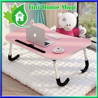 🏠  Bàn Học Gấp Gọn Thông Minh Có Khe Để Ipad, Điện Thoại Tiện Dụng Cho Bé - Tini Home Shop [HCM]