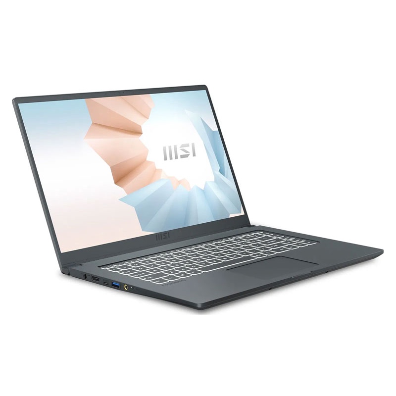 Laptop MSI Modern 15 A5M 238VN (R5-5500U | 8GB DDR4 | SSD 512GB PCIe | VGA Onboard | 15.6 FHD IPS | Win11|Gray Carbon)