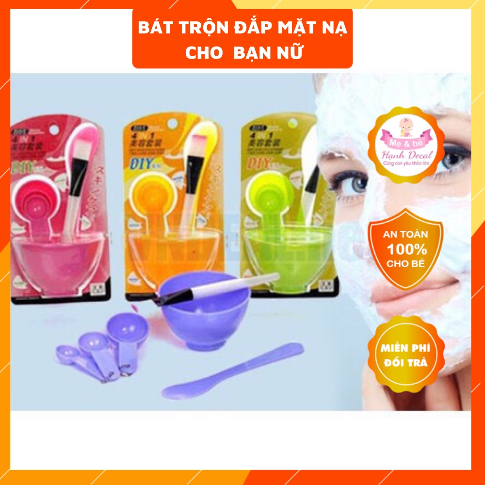 Bát trộn mặt nạ đắp mặt cho chị em phụ nữ