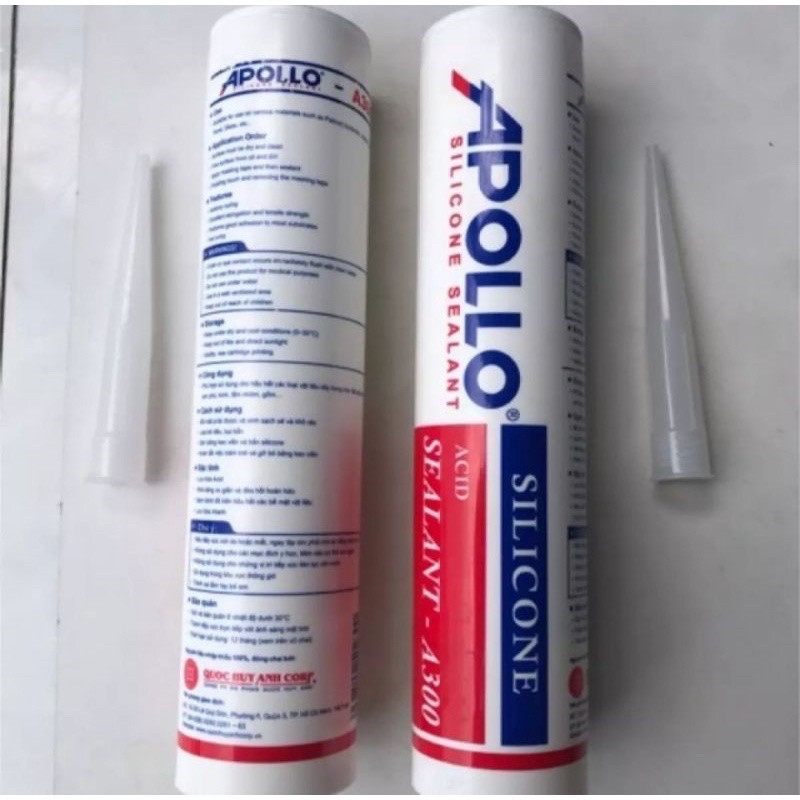 Keo Silicon Apollo A300 - dán kính, dán gạch SHIP HOẢ TỐC HCM