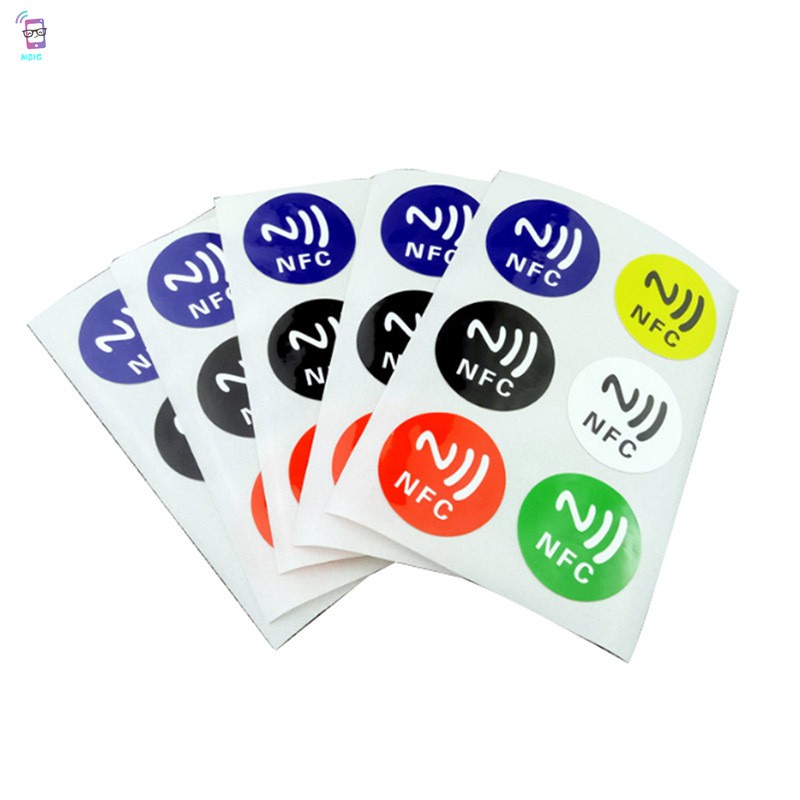Nhãn Dán Chip Thông Minh mg Nfc 144 Byte 13.56mhz Cho Điện Thoại Di Động