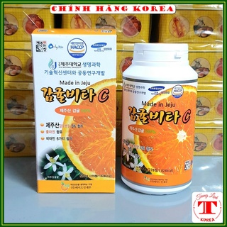 Kẹo Vitamin C Jeju hàn quốc, hộp 500gr - Bổ sung Vitamin C chính hãng Korea - tranglinh