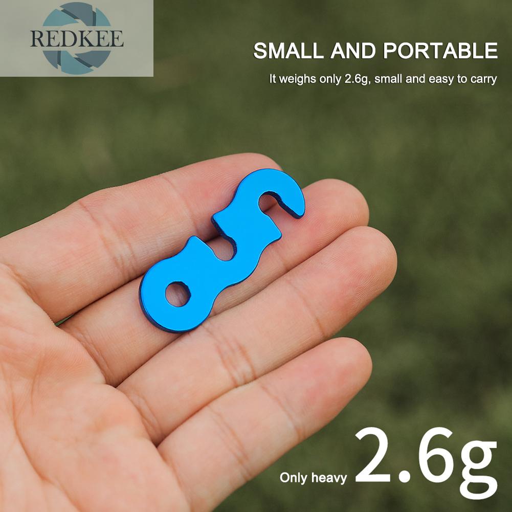 Set 10 Móc Khóa Dây Lều Chữ S Tiện Lợi