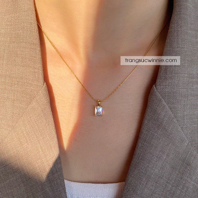 Dây chuyền nữ titan Jenny Diamond