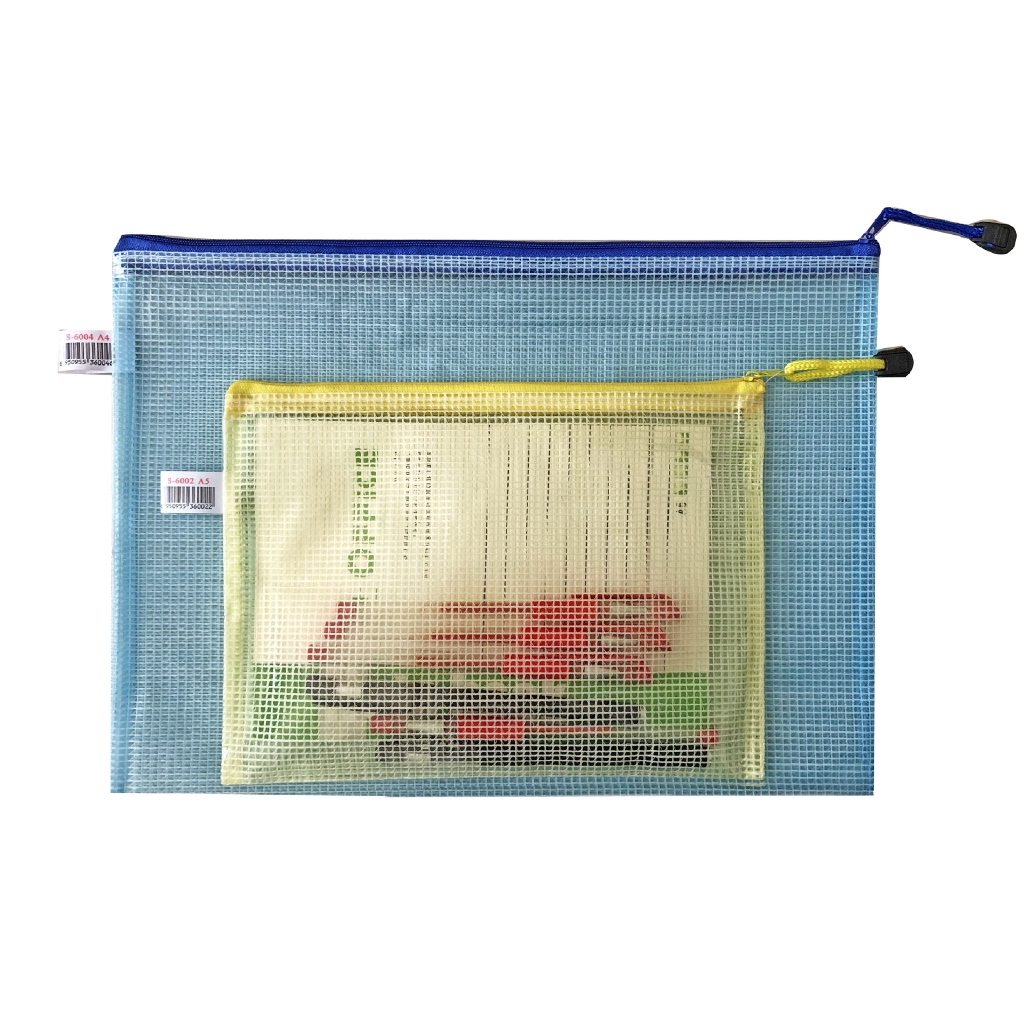 Túi Đựng Bút Trong Suốt 5 / 7 Ngăn Tiện Lợi