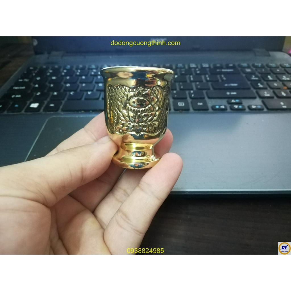 Ly hoa sen thân cao 4,5cm