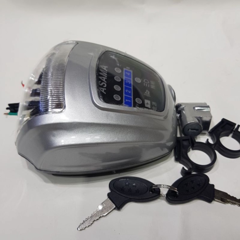 Đầu Đèn Xe Đạp Điện Asama 36V ,48V HUY XE ĐẠP ĐIỆN