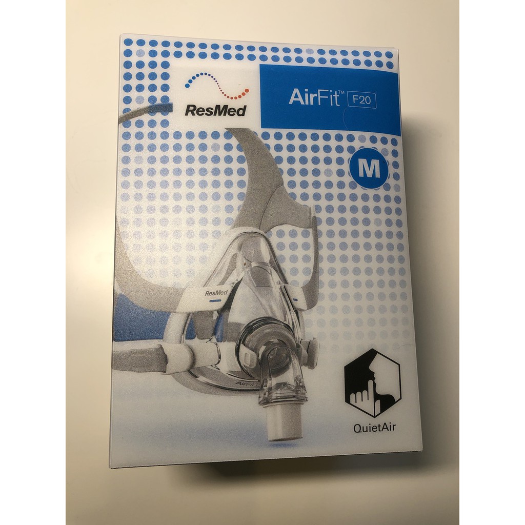 Mặt nạ thở CPAP/BiPAP Resmed Airfit F20 - Máy thở CPAP/BiPAP- Ảnh thật ở cuối
