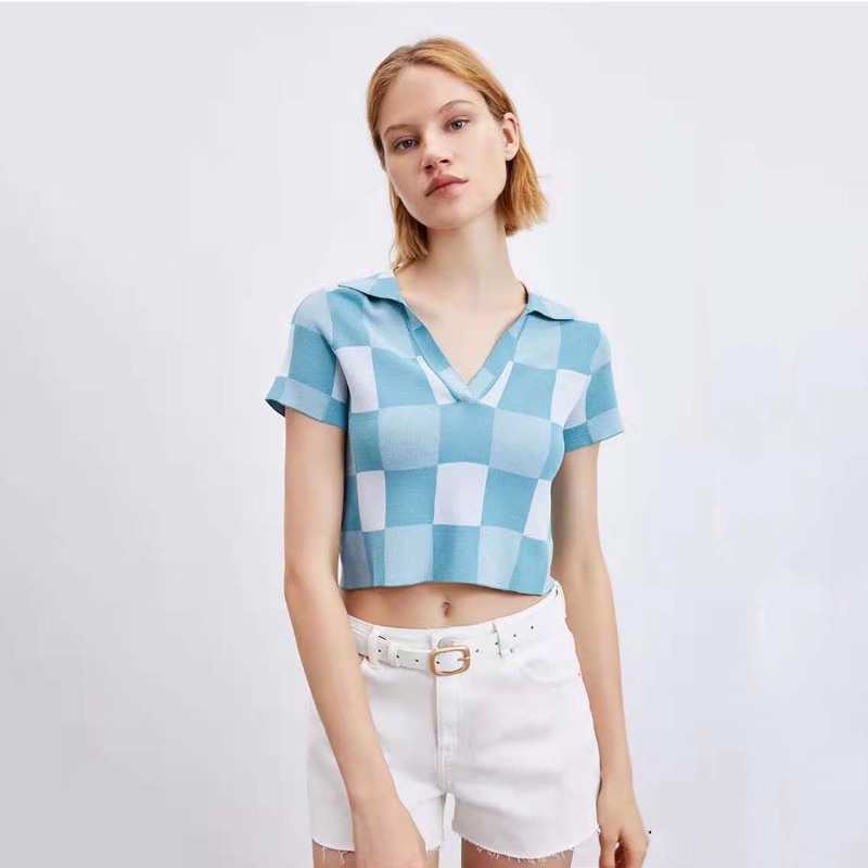 Áo len xanh Urban Revivo