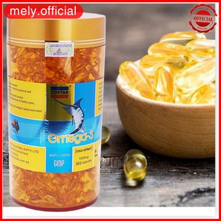 Viên uống dầu cá costar omega 3 1000mg 365 viên