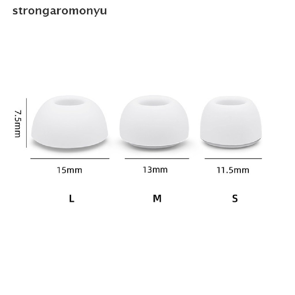 【YU】 1 pair Replacement Ear Tips for Apple Airpods Pro; Memory Foam Tips Airpod Pro .