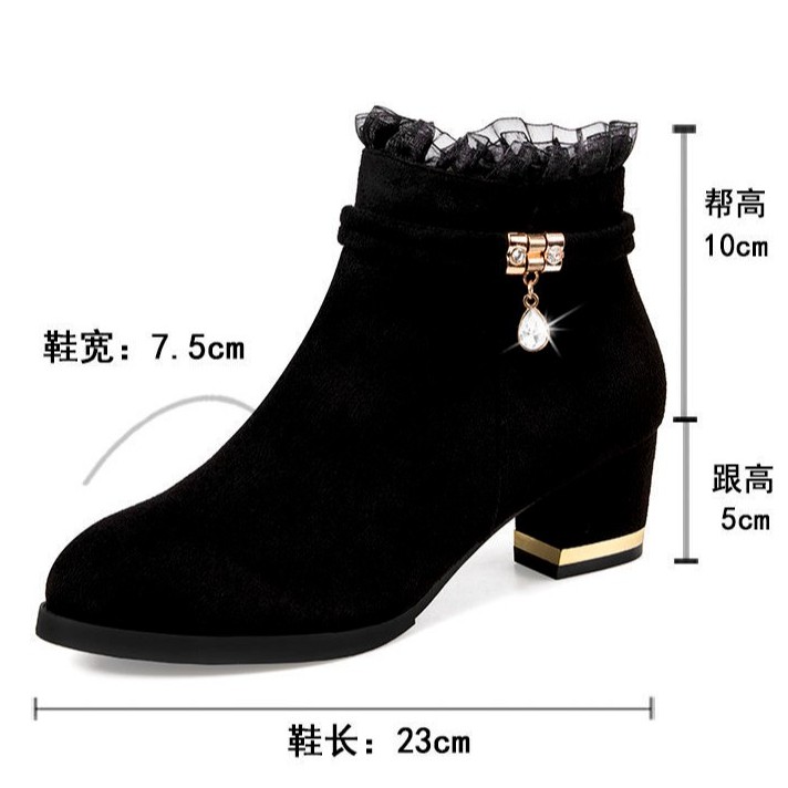 Giày Boot Thiết Kế Mới Đế Dày Cao Cấp Thời Trang Dành Cho Nữ