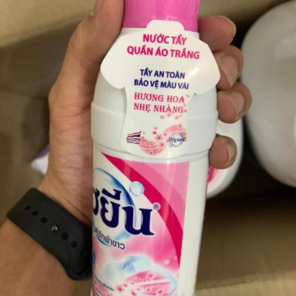 [ SIÊU SACH ] Nước Tẩy Quần Áo Trắng Và Màu Hygiene Thái Lan Loại 250ml