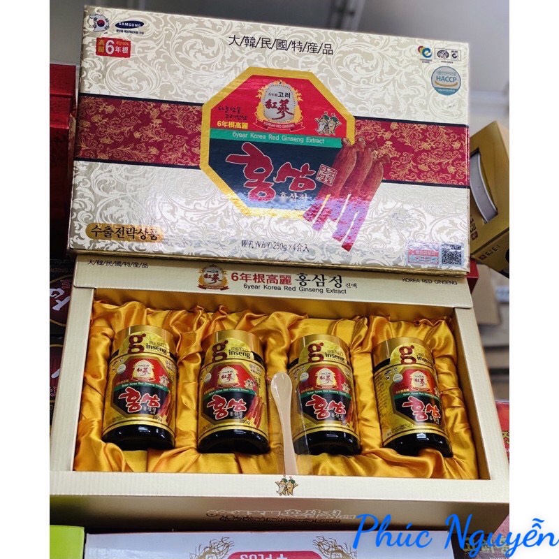 Cao Hồng Sâm Hàn Quốc 6 Năm Tuổi