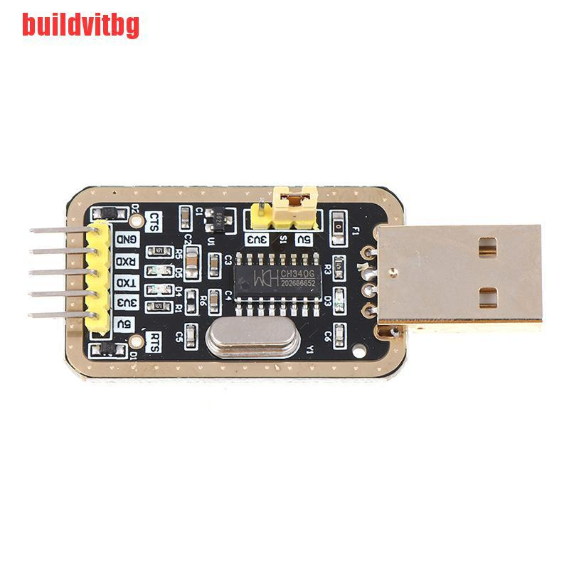 {buildvitbg}Upgrade 1pcs CH340 module to TTL module USB to serial port on nine brush panel GVQ