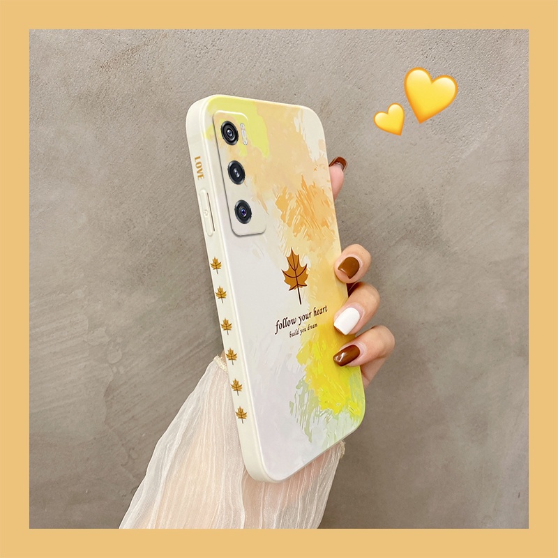 Ốp lưng Vivo V20 SE Ốp Lưng silicone Mềm Chống Rơi In Hình Tranh Sơn Dầu Đơn Giản Cho Vivo V20 SE V20SE