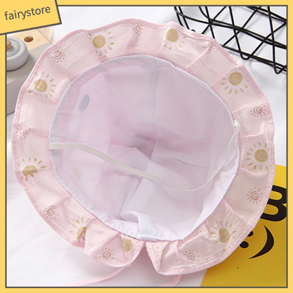 Nón vành chống nắng thời trang cho bé