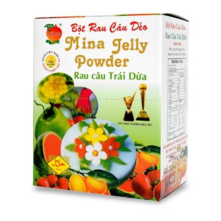 Bột Rau Câu Dẻo MINA (Hộp 12 gói)
