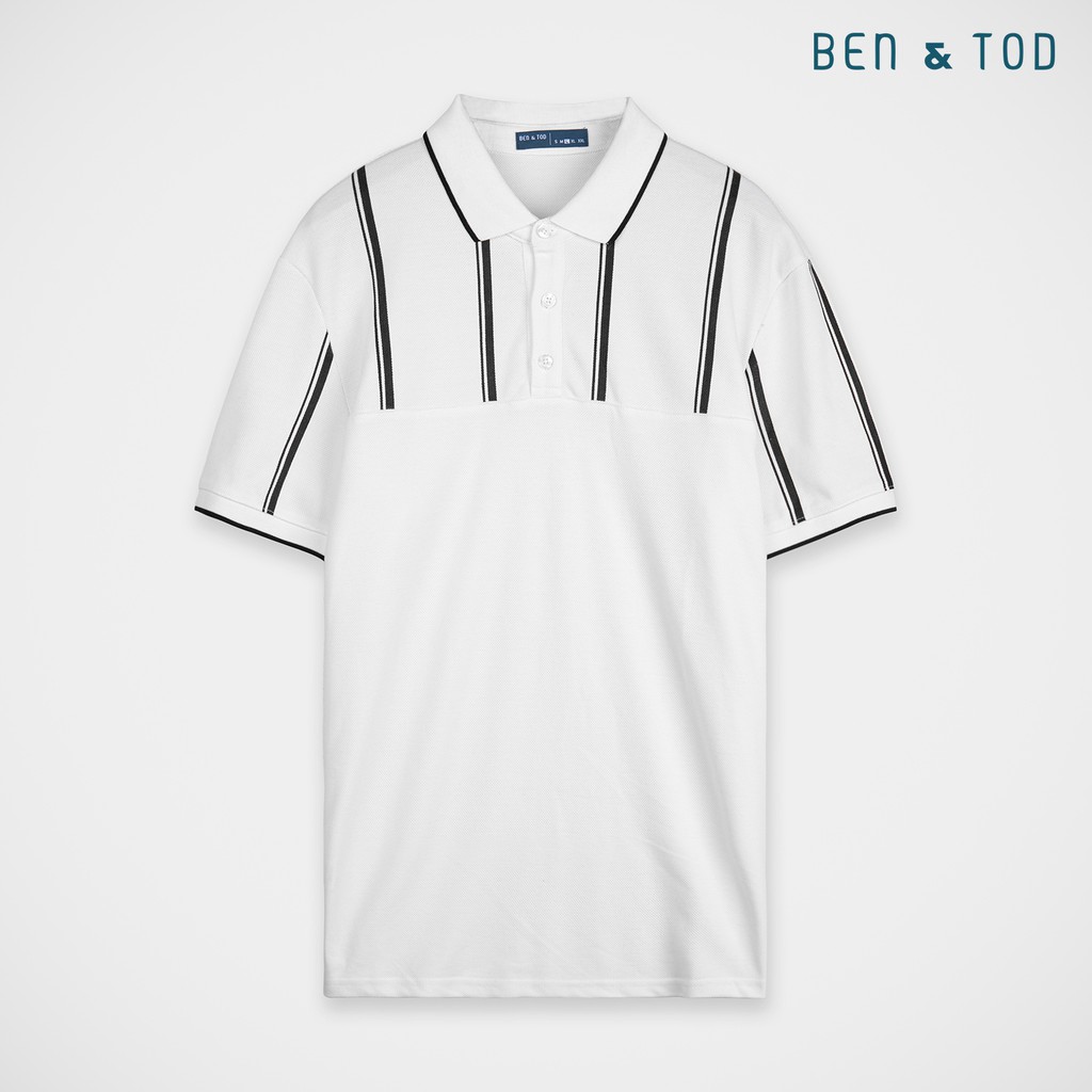 Ben &amp; Tod - Áo thun Striped Polo Tees 20162