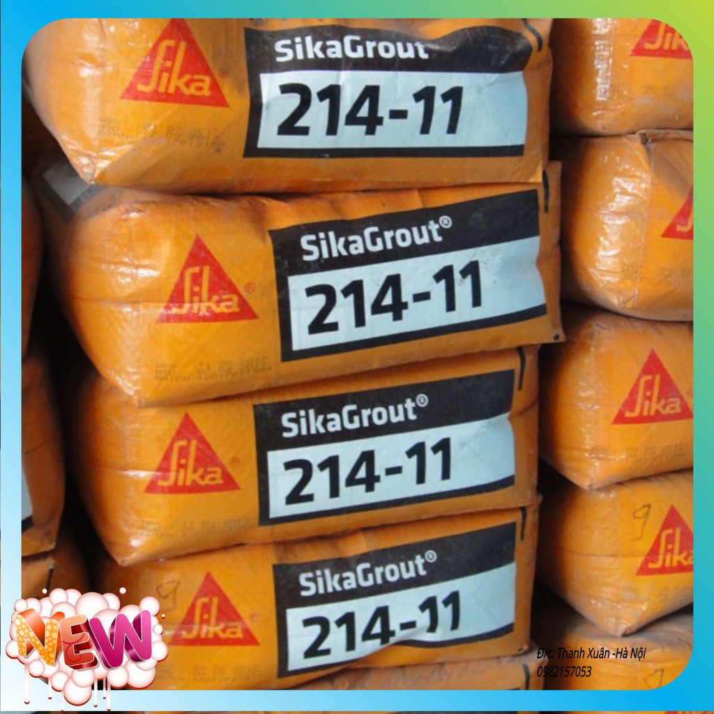Sika grout 214-11 Vữa Rót  Không Co Ngót