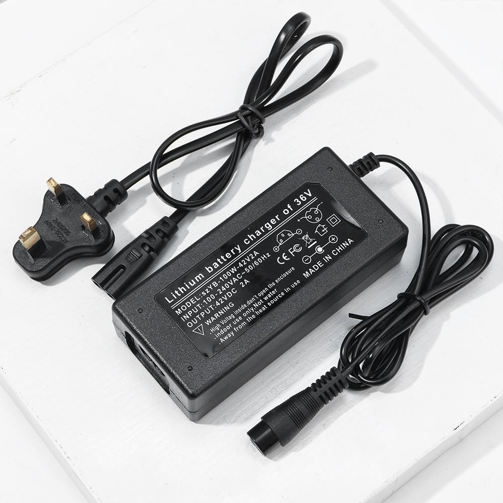 Bộ Sạc Pin Li-Ion 42V 2A Cho Xe Đạp