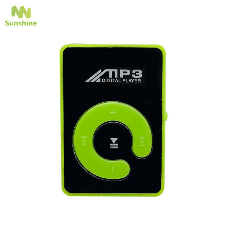 Máy nghe nhạc MP3 USB mini có kẹp di động hỗ trợ thẻ TF hợp thời trang cho chơi thể thao