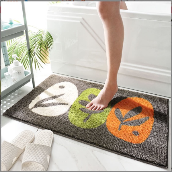 Thảm lau chân thấm nước chống trượt nhà bếp, nhà tắm hình chữ nhật G026