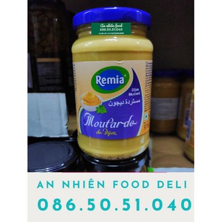 Mù Tạt Dijon Sốt Mù Tạt Remia Pháp lọ 340G