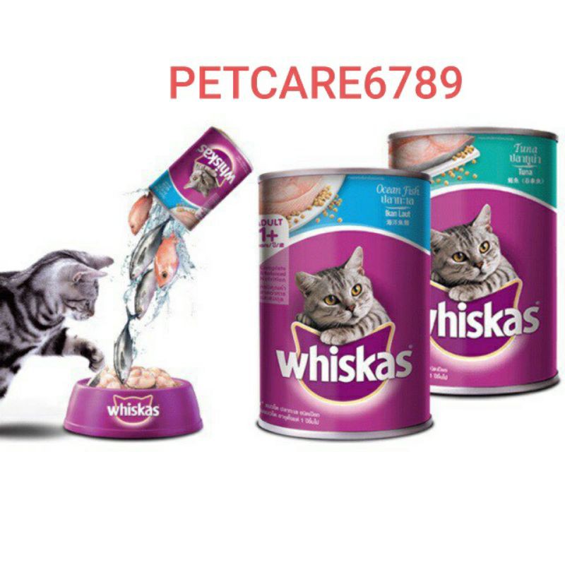 Pate mèo lon Whiskas 400g