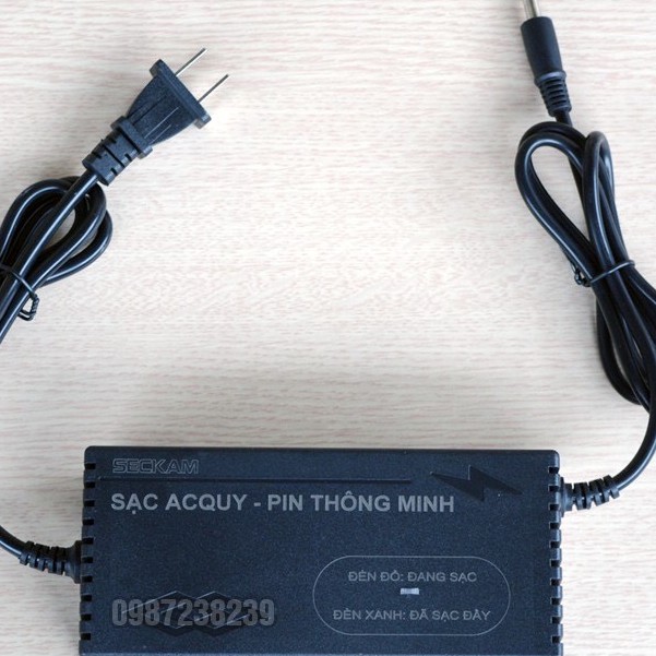 Sạc pin sắt LifePO4 24V 4A có quạt gió, tự ngắt, đèn hiển thị (sạc đầy 29.2V)