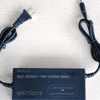 Sạc pin sắt LifePO4 24V 4A có quạt gió, tự ngắt, đèn hiển thị (sạc đầy 29.2V)