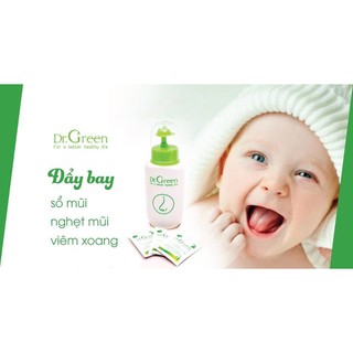 Muối rửa mũi Dr Green nha đam ( Hộp 30 gói )