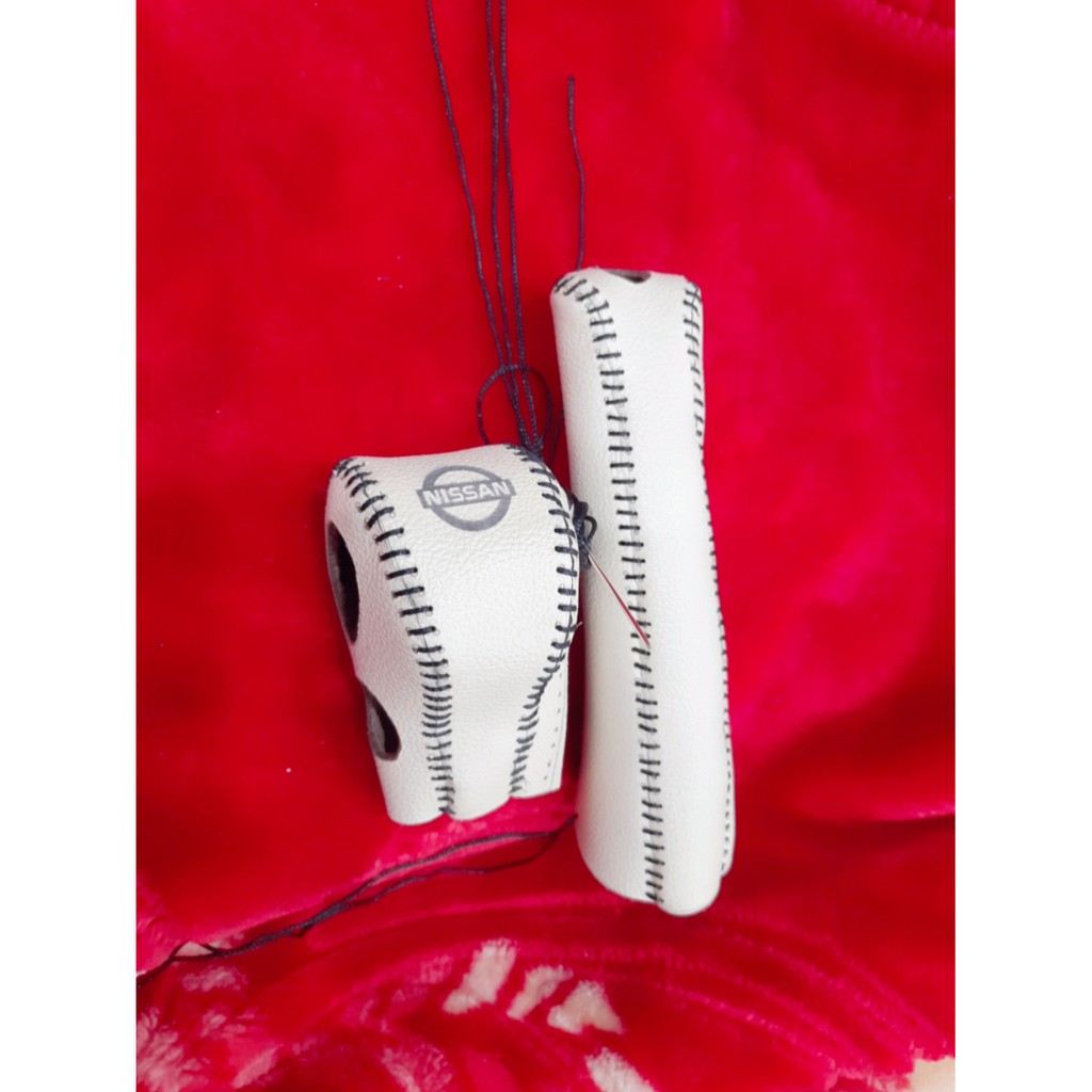 Bọc da cần số + phanh tay xe nissan sunny số tự động