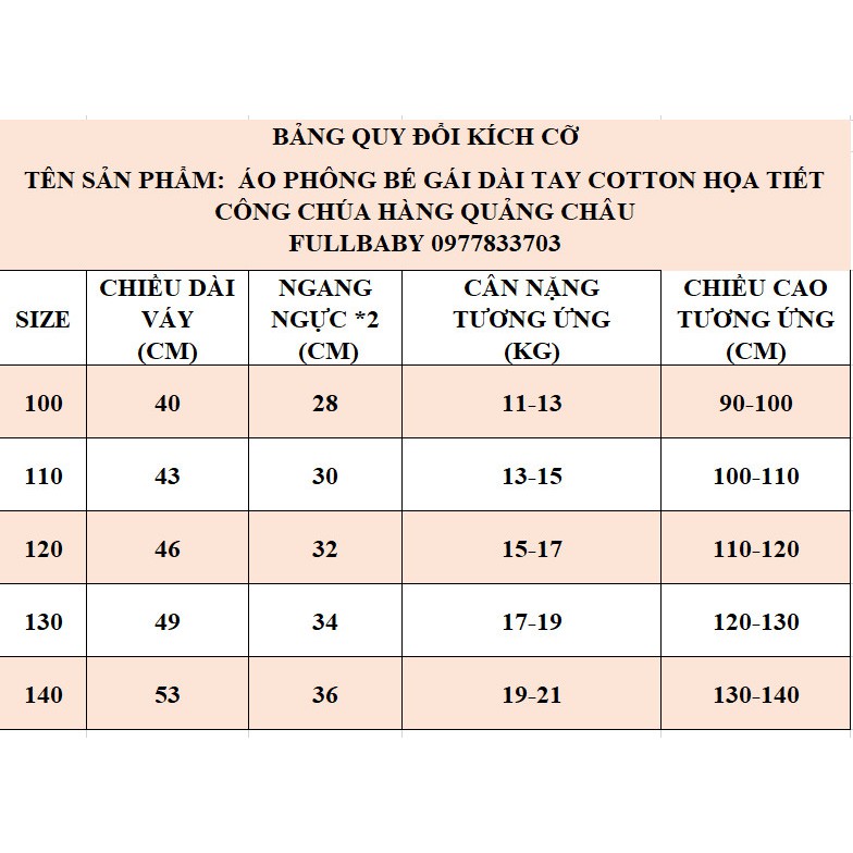 Áo thun dài tay cho bé gái chất cotton họa tiết công chúa đáng yêu hàng quảng châu cao cấp thu đông 2021