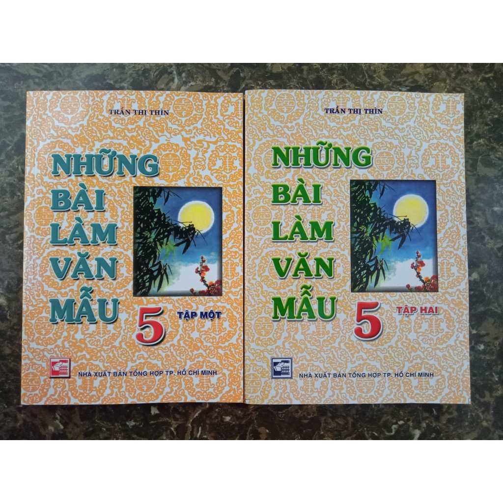 Sách - Combo Những Bài Làm Văn Mẫu 5 (2 Tập)