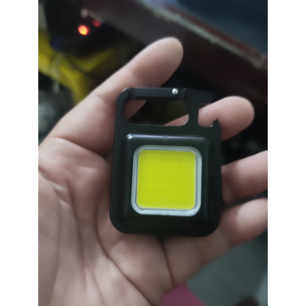 Đèn mini móc khoá đa năng, pin sạc, đèn rất sáng