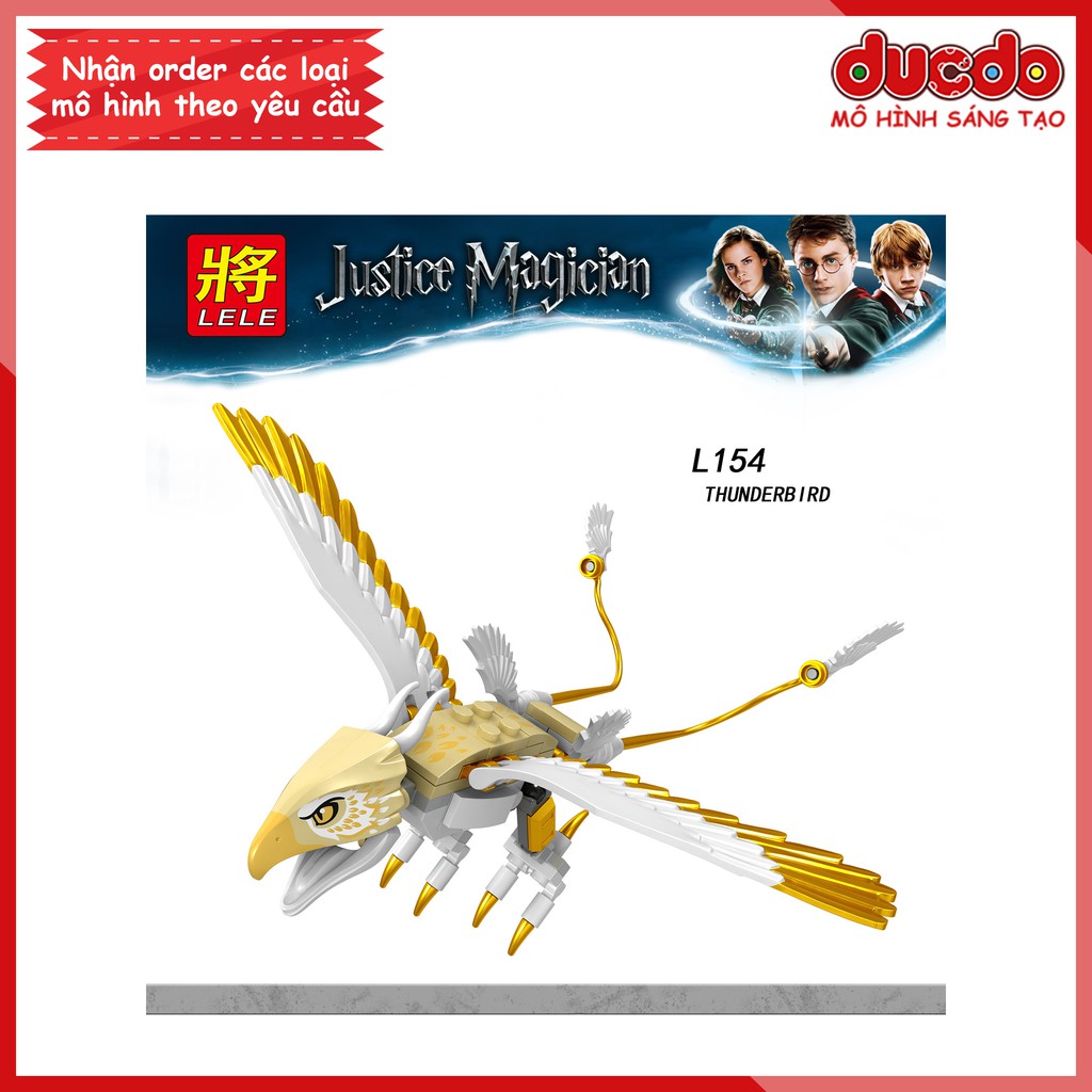 Minifigures đại bàng Thunderbird Harry Potter - Đồ chơi Lắp ghép Xếp hình Mini Mô hình LeLe L154