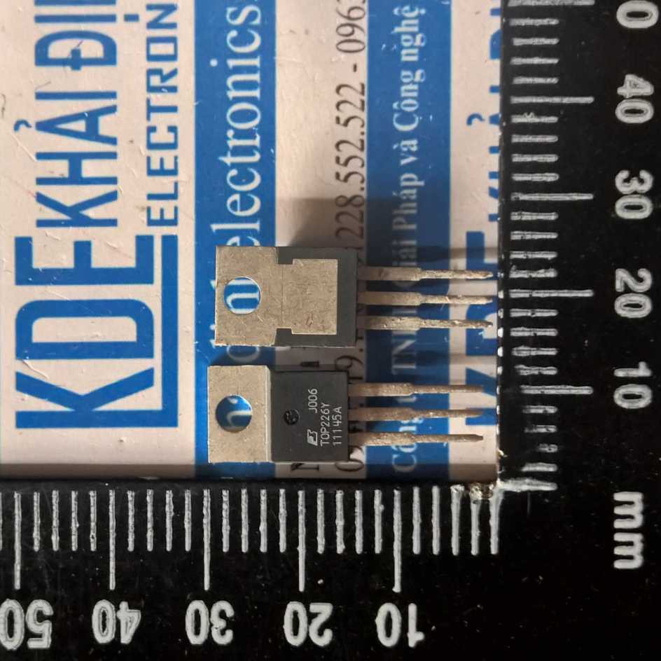 TOP226YN 【TO-220】 IC điều khiển nguồn TV, LCD, monitor… KDE1582