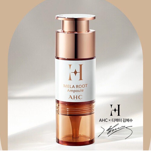Set tinh chất AHC H Mela Root 10mL*2 đặc biệt + kem dưỡng 10mL*2 + tinh chất 1.5mL*3
