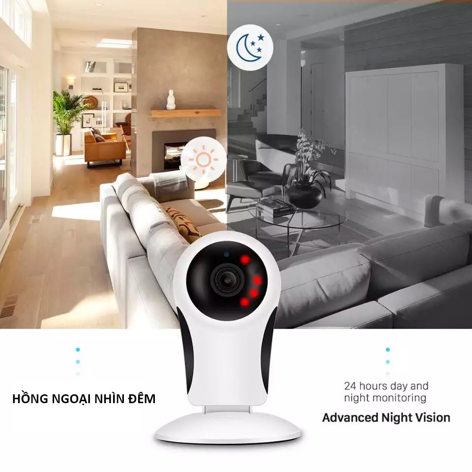 Camera Mini Yoosee C21 FHD 1080P Góc Siêu Rộng 180 Độ Không Góc Chết, Kèm Thẻ Nhớ | BigBuy360 - bigbuy360.vn