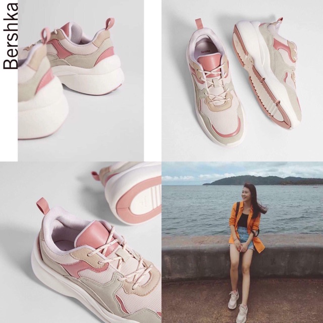 Sneaker bsk hồng auth