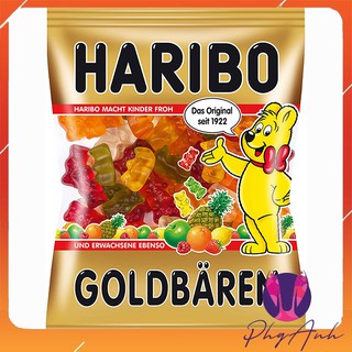 Kẹo dẻo gấu vàng Haribo GoldBaren 160Gr