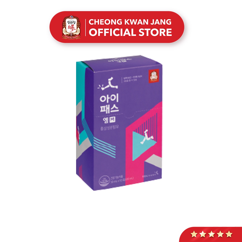 Nước Hồng Sâm Bổ Dưỡng Cho Trẻ 14-16 Tuổi KGC Cheong Kwan Jang IPASS M (10 gói, 30 gói)
