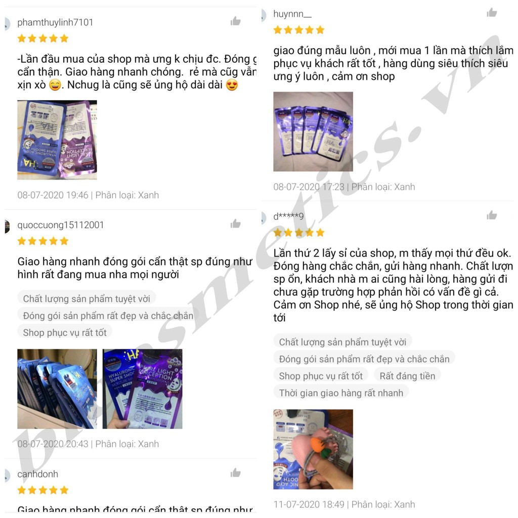 Mặt Nạ HA💞💞Mặt Nạ HA Xanh Tím Maycreate💞💞 | Thế Giới Skin Care