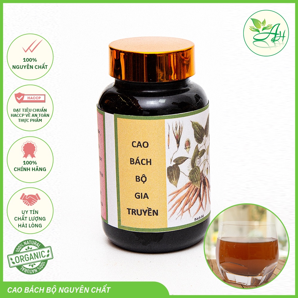 Cao bách bộ ho nguyên chất 100% 200gr